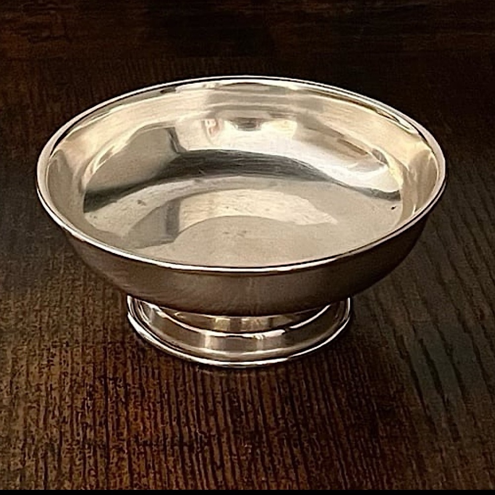Vintage Mexico Sterling Silver Bowl 3” diameter